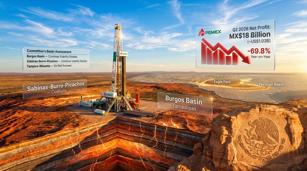 Mexico Pilot Fracking in Tamaulipas and Coahuila