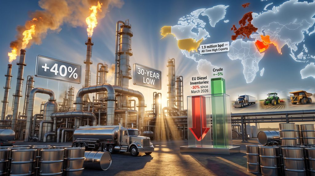 Global Diesel Crunch: Causes, Impact & 2026 Crisis