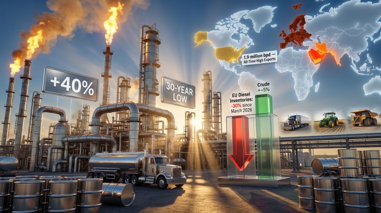 Global Diesel Crunch: Causes, Impact & 2026 Crisis