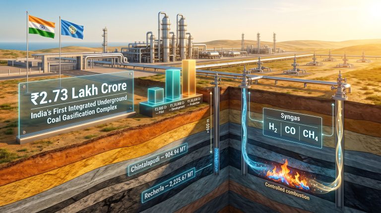 Reliance Industries Coal Gasification Project in Andhra Pradesh
