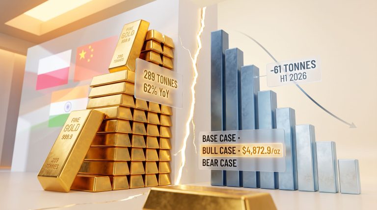 Central Bank Gold Buying vs. Western ETF Selling