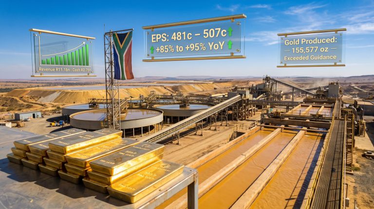 DRDGOLD FY2026: Higher Production & Earnings Surge