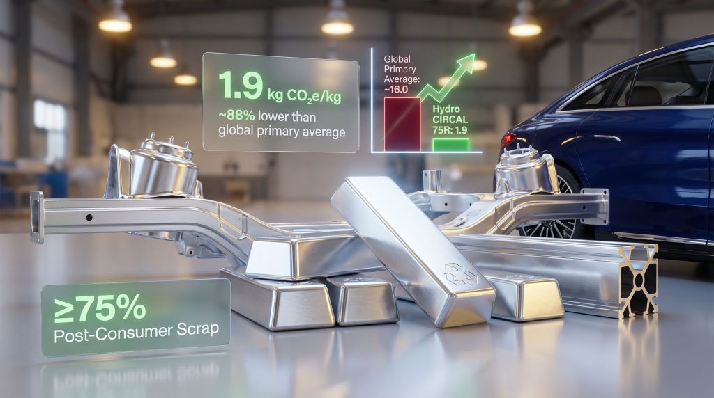 Mercedes-Benz Hydro Recycled Aluminium Deal Explained