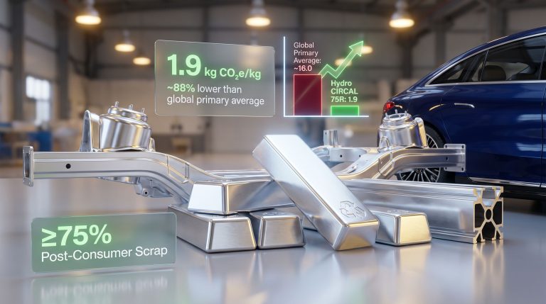 Mercedes-Benz Hydro Recycled Aluminium Deal Explained