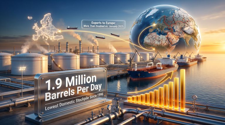 US Diesel Exports Hit Record High in 2026