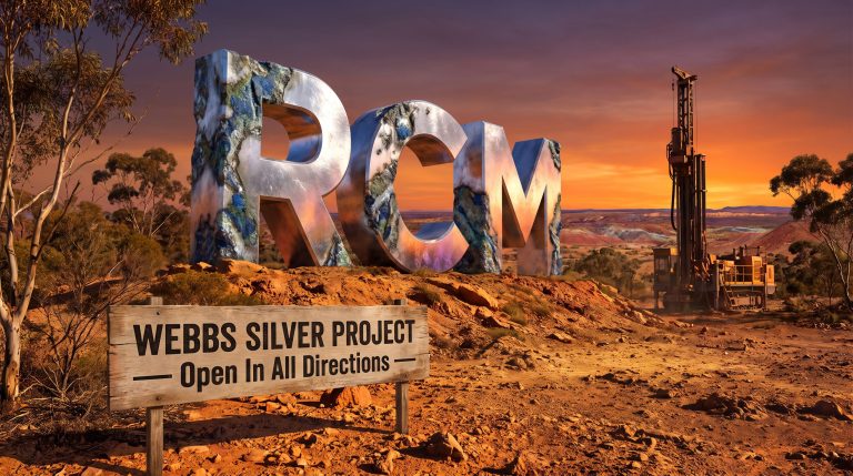 Rapid Critical Metals Ltd-RCM-RCM Webbs Silver Project drilling site