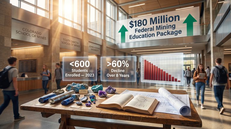 US Mining Education Funding for Critical Minerals 2026