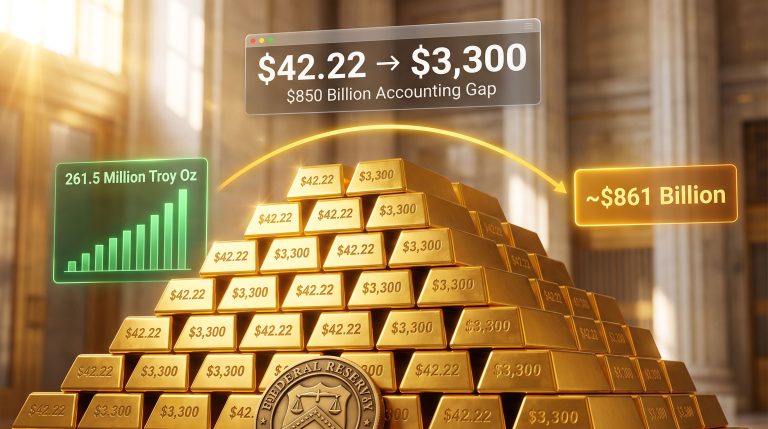 US Gold Revaluation: America's $850B Balance Sheet Secret