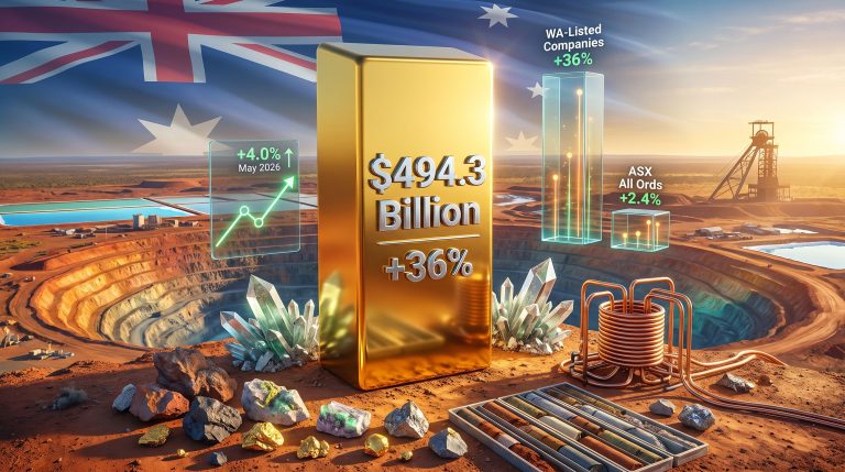 WA Listed Companies Hit Record $494B Market Cap