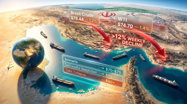 Oil Declines as Investors Await US-Iran Talks