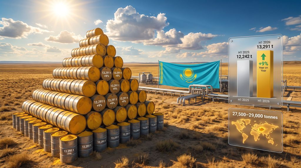 Kazakhstan Uranium Output Up 9% in 2026: Key Insights