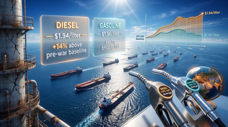 IEA Data: Diesel vs Gasoline Two-Speed Recovery 2026