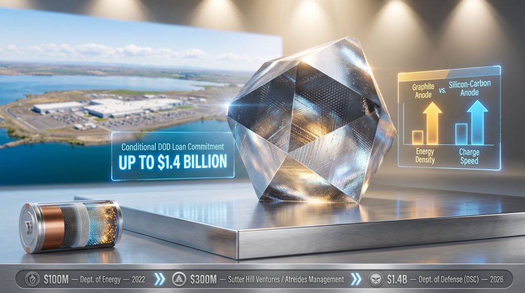 Sila Battery Technology Loan: $1.4B DOD Commitment