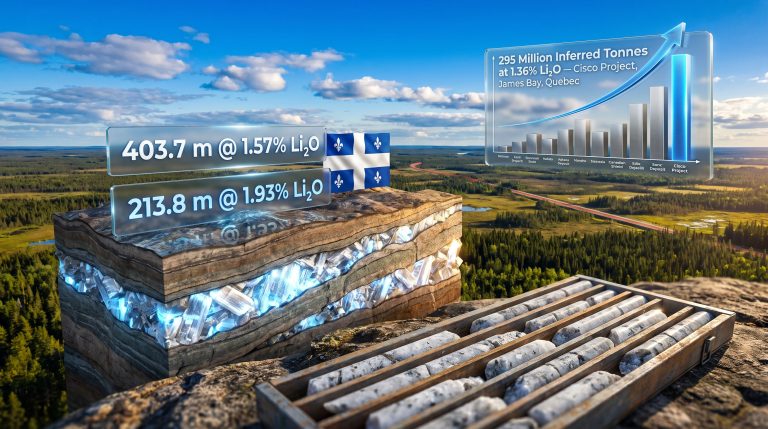 Q2 Metals Cisco Lithium Drill Results: Best Hole Yet