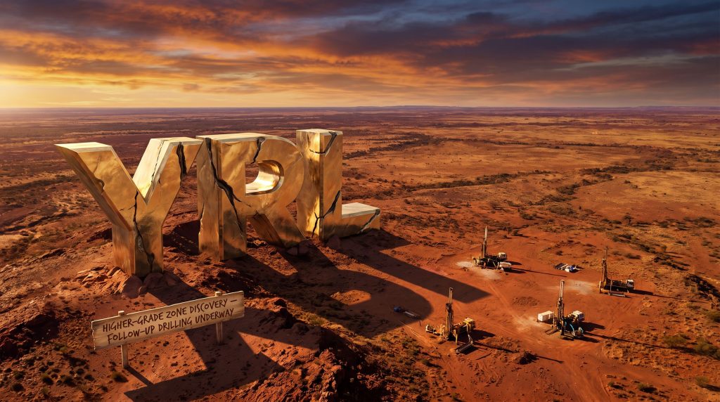 Yandal Resources Ltd-YRL-YRL drilling project in desert landscape