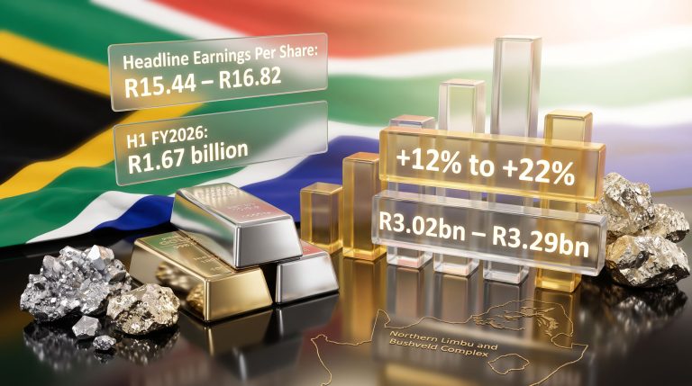 African Rainbow Minerals Headline Earnings Rise 22%