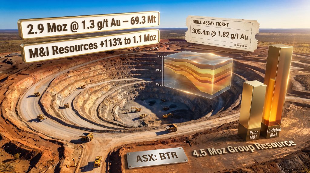 Brightstar Sandstone Resource Hits 2.9Moz Gold