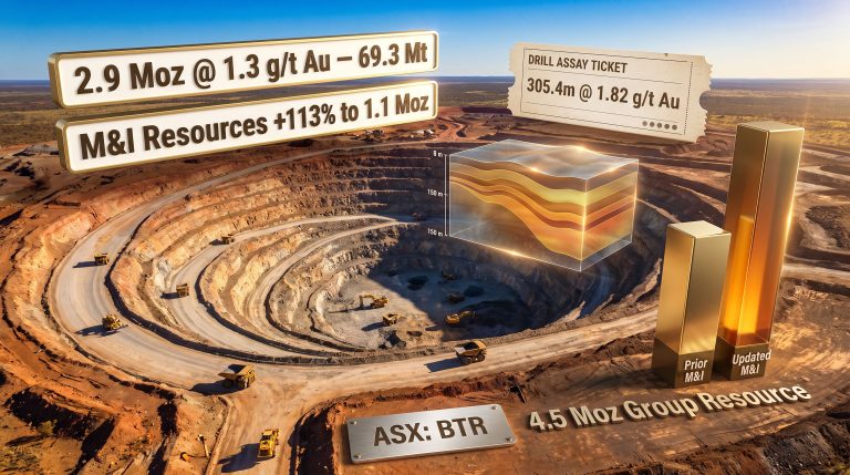 Brightstar Sandstone Resource Hits 2.9Moz Gold