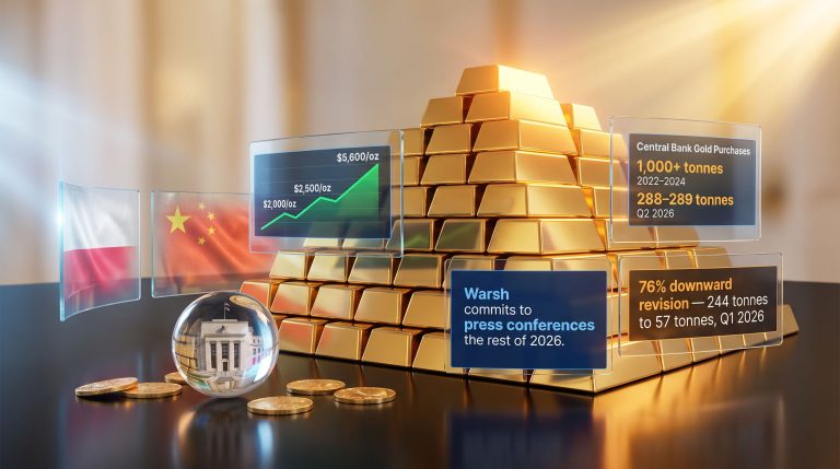 Central Bank Gold Buying & Fed Guidance Shift 2026