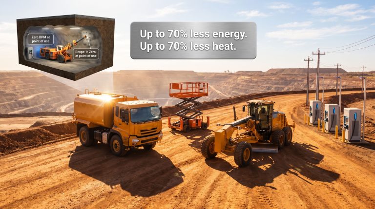 Battery-Electric Support Equipment in Mining Guide