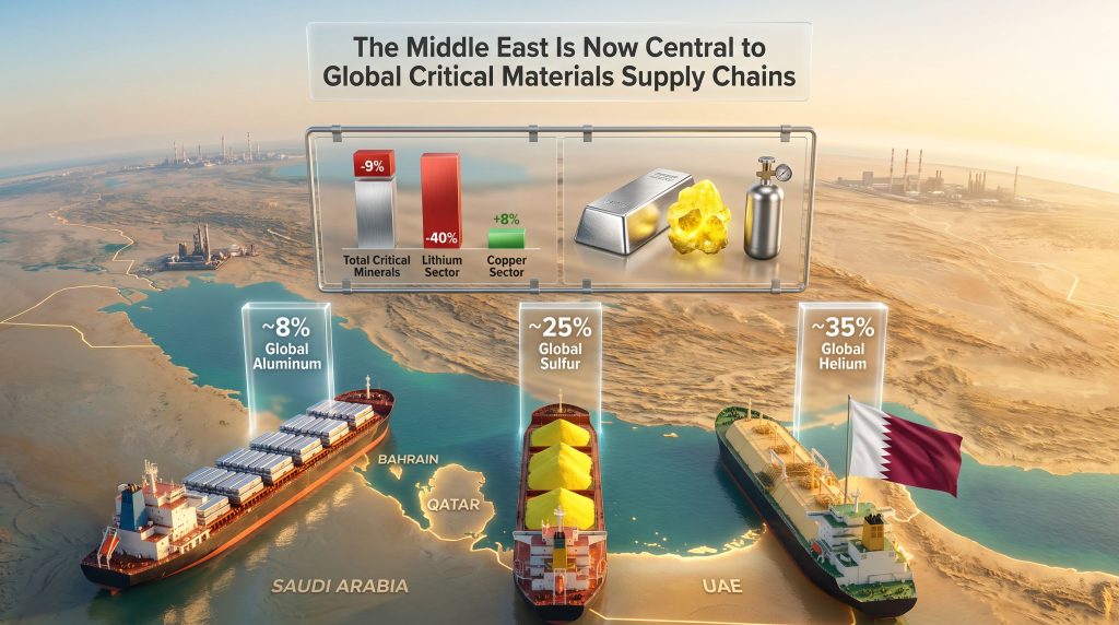 Middle East Critical Materials: IEA Supply Chain Risk