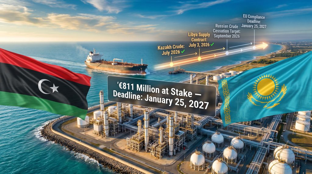 Kulevi Refinery Libyan Crude Deal & EU Sanctions