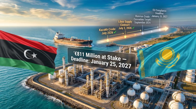 Kulevi Refinery Libyan Crude Deal & EU Sanctions