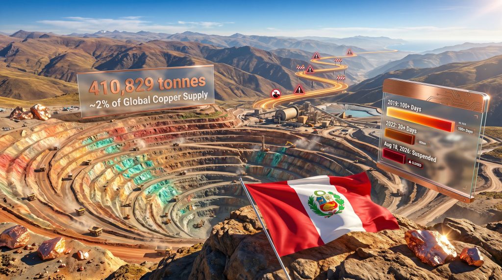 Las Bambas Mine Halt in Peru: Supply Impact 2026