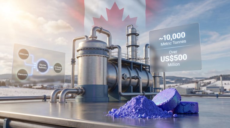 Electra-Glencore Cobalt Supply Deal Extended to 2031