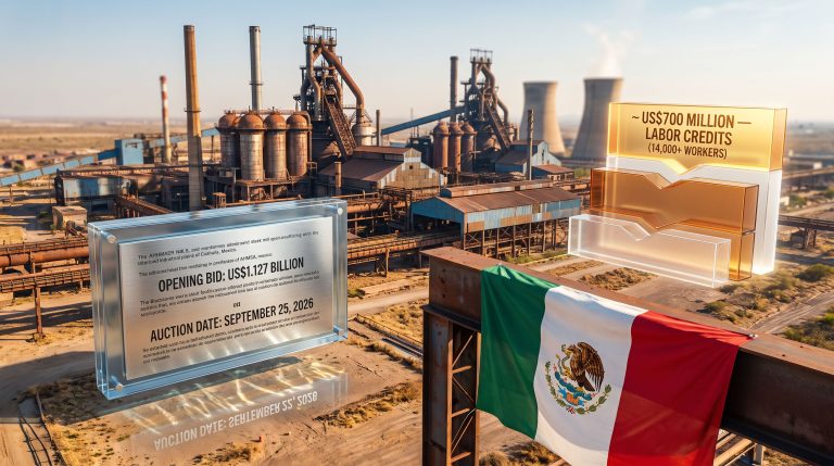 AHMSA Minosa Labor Credit List Before 2026 Auction