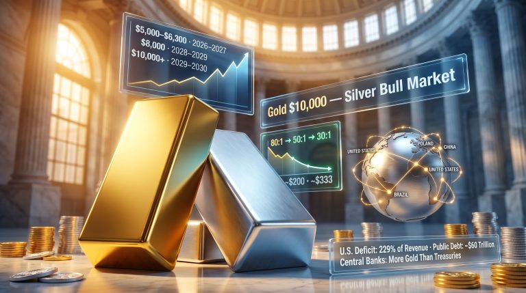 Gold to $10,000 & Silver Bull Market: What's Next