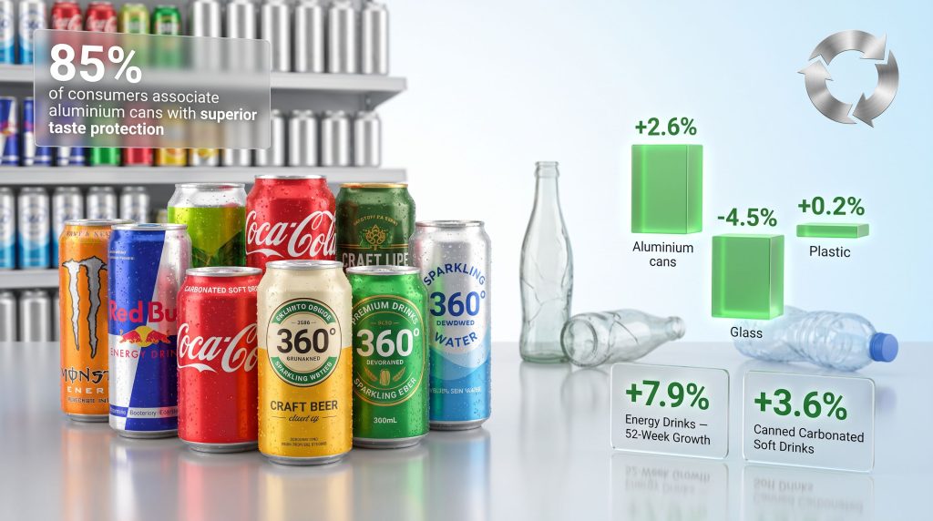 Aluminium Cans Winning Beverage Brands & Consumers
