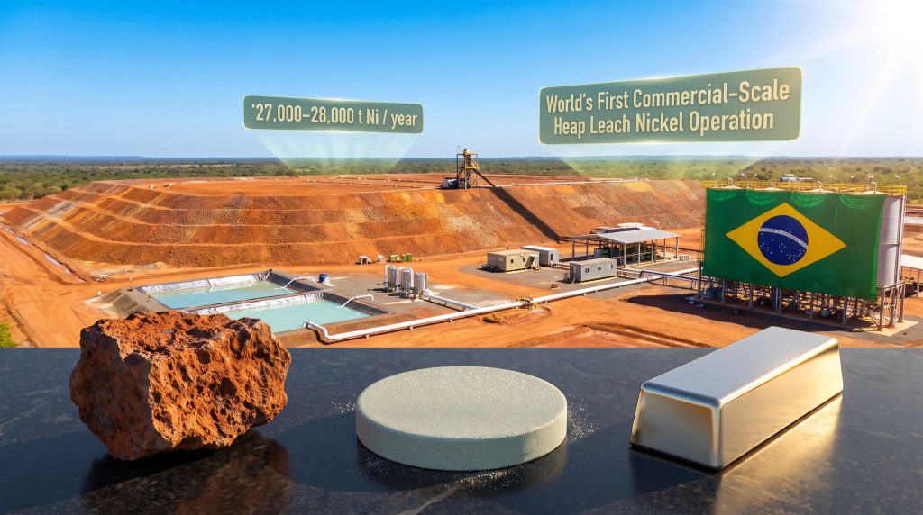 Brazilian Nickel Piauí Níquel: Heap Leach MHP Project