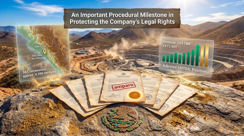 DynaResource Sinaloa Mining Concessions Amparo Win