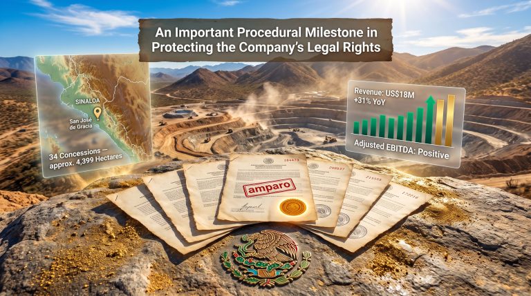 DynaResource Sinaloa Mining Concessions Amparo Win