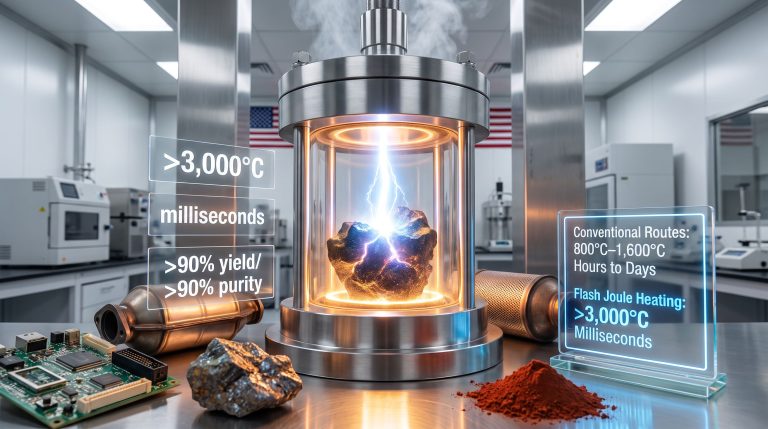 Metallium Flash Joule Heating: Critical Metals Tech