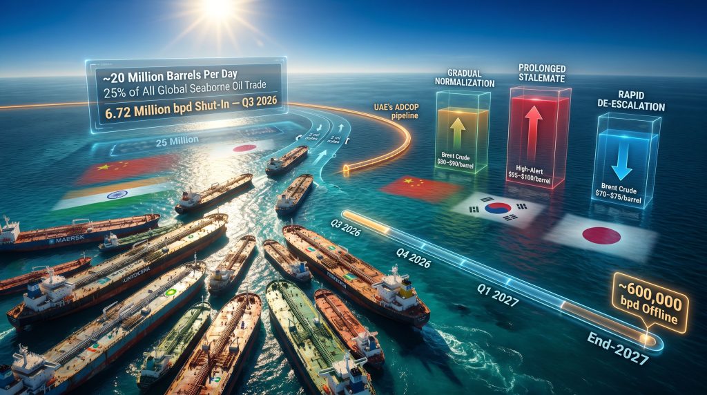 Strait of Hormuz Oil Flows: 2026 Supply Crisis