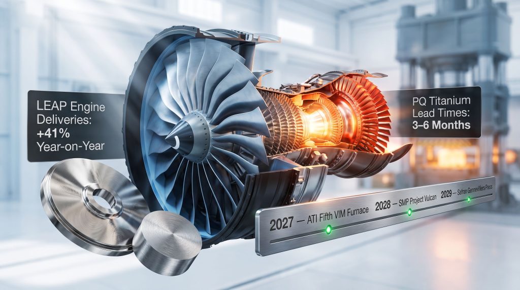 Jet Engines Fueling Nickel & PQ Titanium Demand