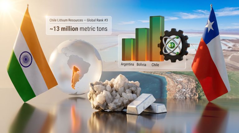 Coal India Buys Wealth Minerals Unit for Chile Lithium