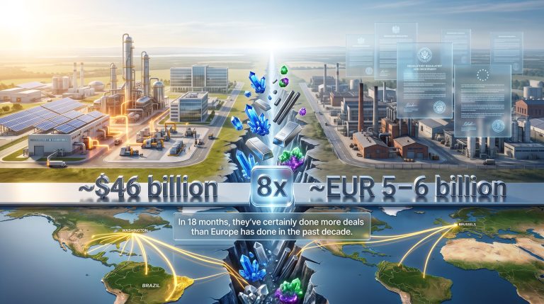 U.S. Leads Europe in the Critical Minerals Race