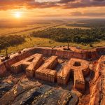 Altair Minerals Ltd-ALR-AIR excavation site in rainforest landscape