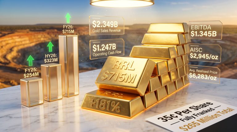 Regis Resources Record Profit & Dividends FY26