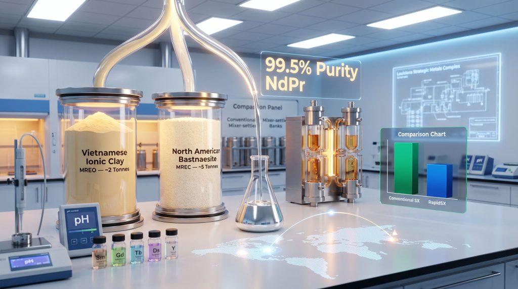 Ucore RapidSX NdPr Recovery From Multiple Feedstocks