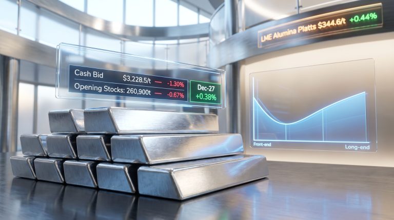 LME Aluminium Cash Price & Stocks Decline 2026