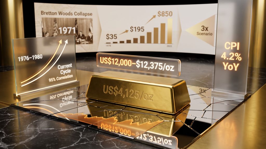 Gold Price Could Triple If 1970s Bull Market Holds