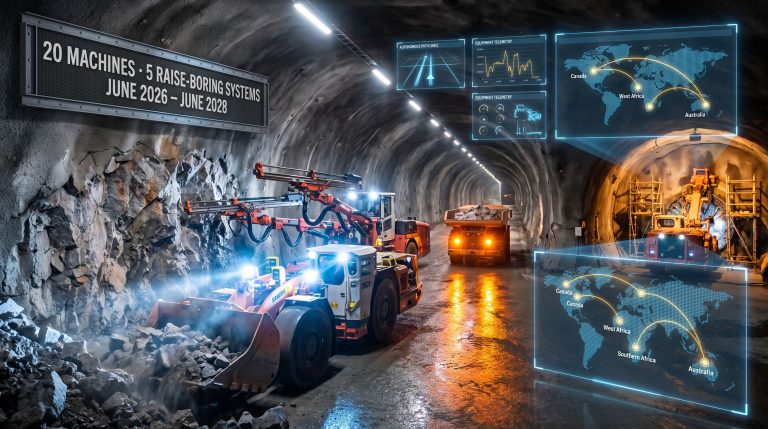 Byrnecut Expands Underground Fleet With Sandvik 2026