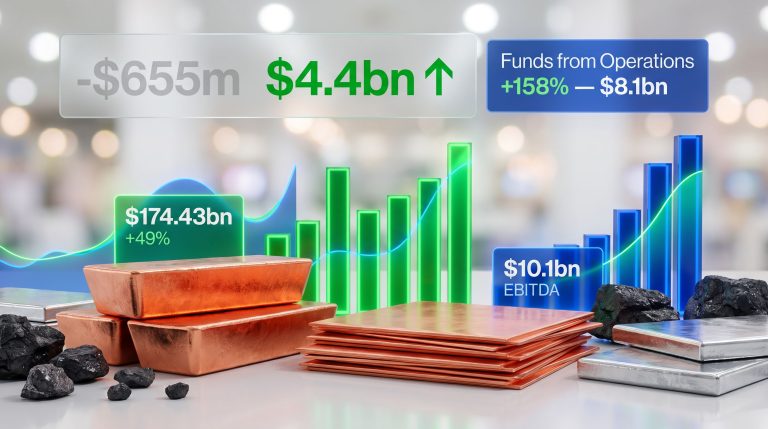 Glencore Revenue Surges 49% in H1 2026 Earnings