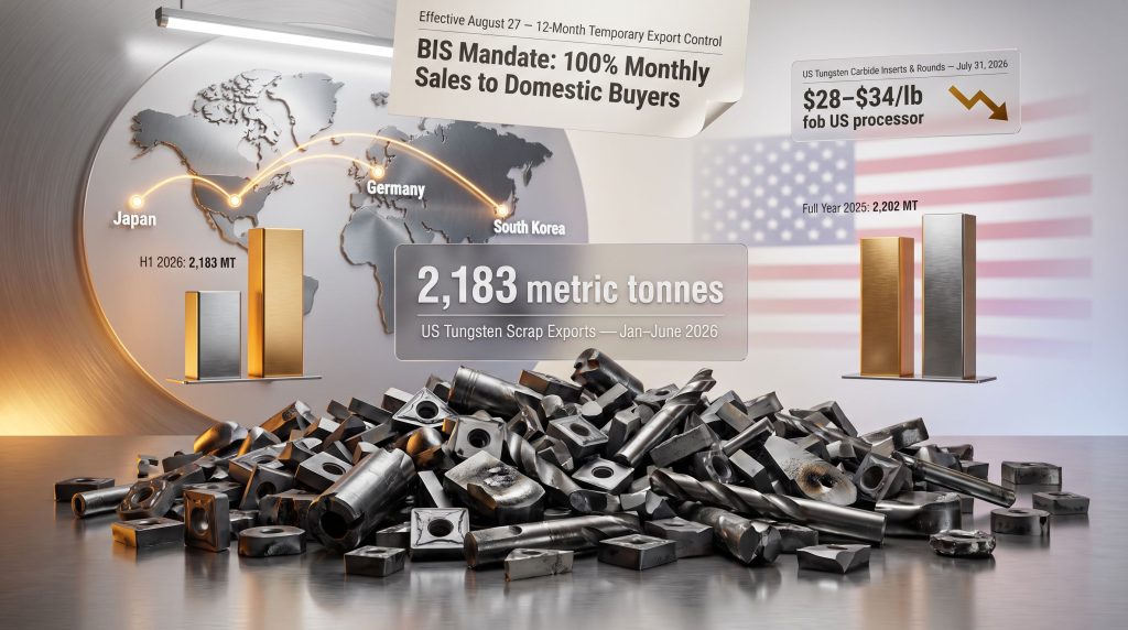 US Tungsten Scrap Export Curbs: Impact & Prices