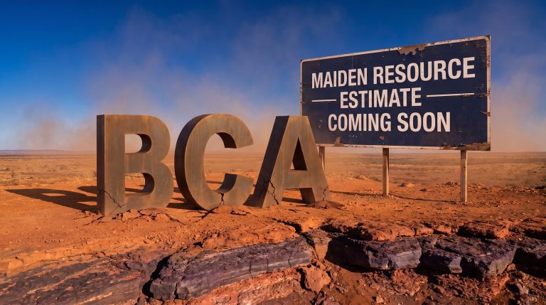 Black Canyon Ltd-BCA-BCA maiden resource estimate desert sign