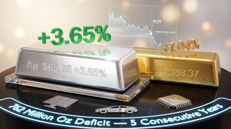 Silver Outperforming Gold Today: Here's Why